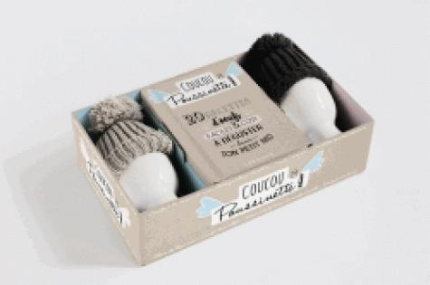 Coffret Coucou poussinette ! 20 recettes d'oeufs faciles & cosy à déguster dans ton petit nid. Conti