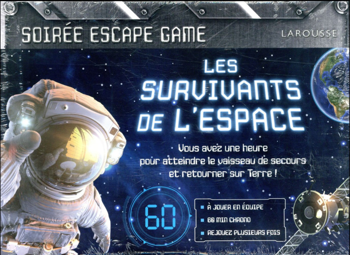SOIREE ESCAPE GAME - LES SURVIVANTS DE L'ESPACE