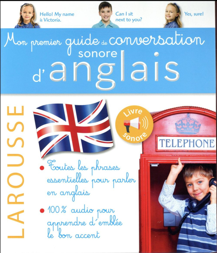 MON PREMIER GUIDE DE CONVERSATION SONORE D'ANGLAIS