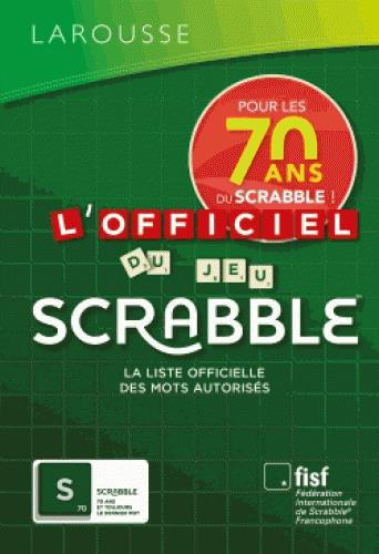 L'officiel du jeu Scrabble - 70 ans du Scrabble