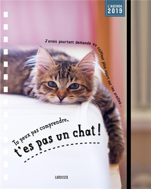 Tu peux pas comprendre, t'es pas un chat! l'agenda 2019