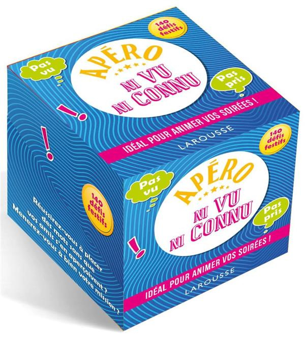 Apéro ni vu ni connu