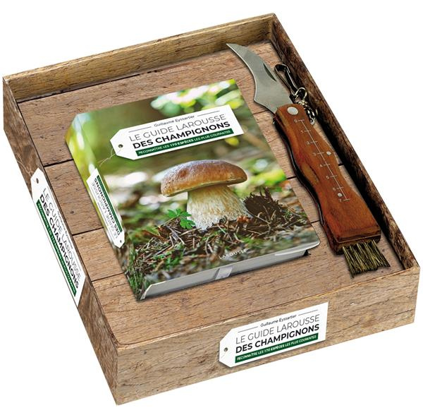 Le guide Larousse des champignons. Reconnaître les 170 espèces les plus courantes. Avec un couteau à