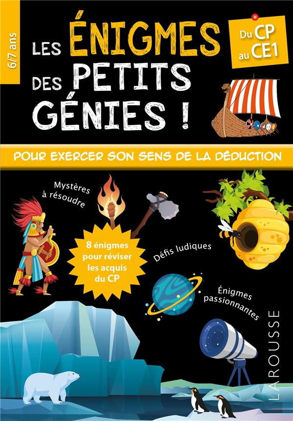 Les énigmes des petits génies ! Du CP au CE1