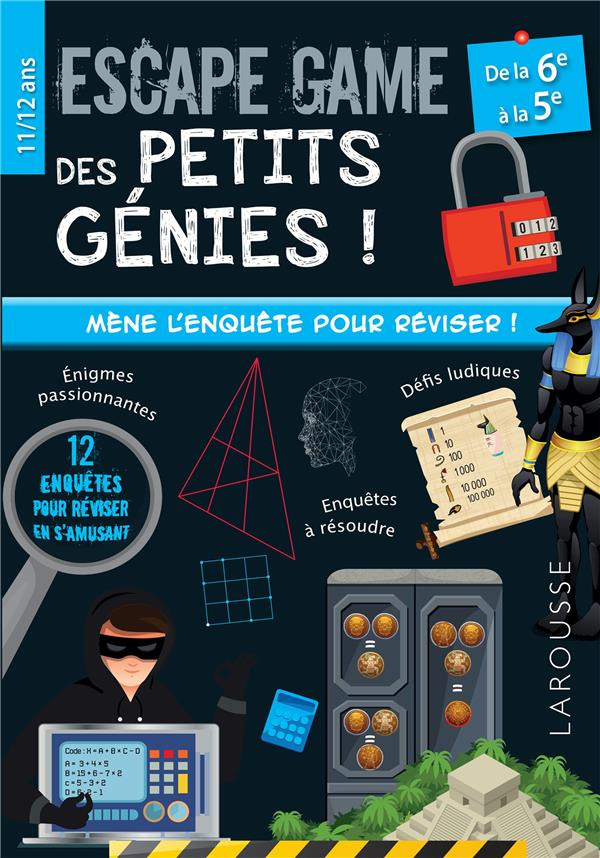 Escape game des petits génies ! De la 6e à la 5e
