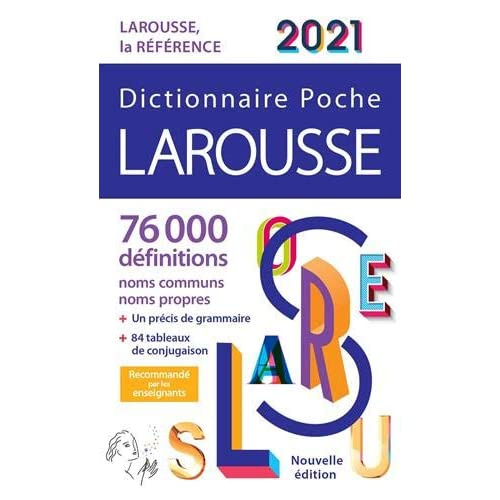 Dictionnaire Larousse de poche. Edition 2021