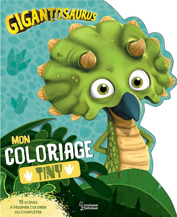 Mon coloriage Gigantosaurus. Tiny