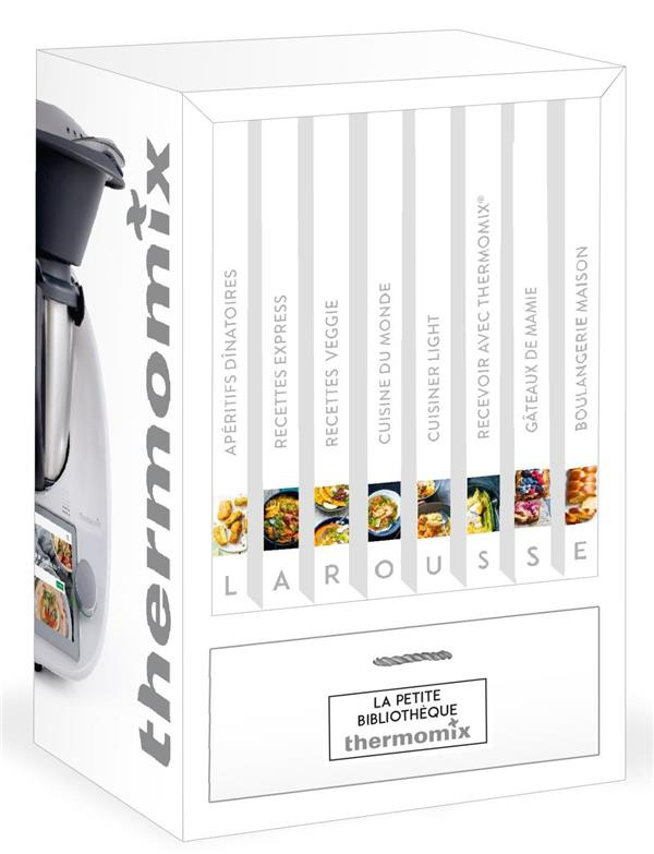 La Petite Bibliothèque Thermomix. Coffret en 8 volumes : Apéritifs dînatoires ; Recettes express ; R
