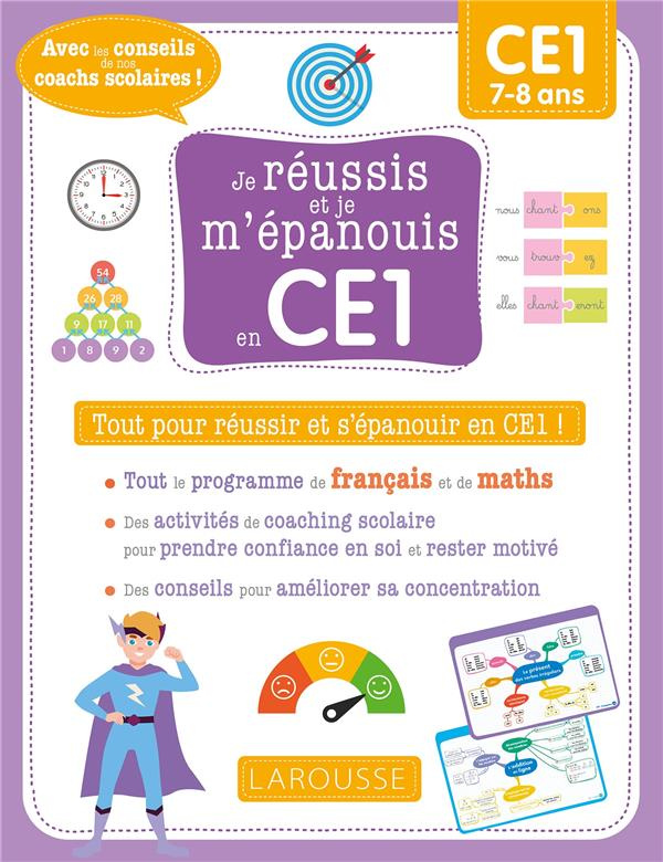 Français Mathématiques CE1. Tout pour réussir et s'épanouir en CE1 ! Edition 2021