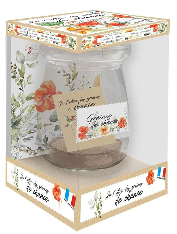 Je t'offre des graines de chance capucine