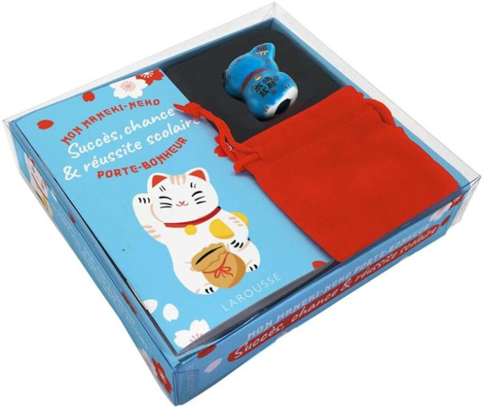 Coffret Mon maneki-neko porte-bonheur. Avec un livret Succès, chance & réussite scolaire, 1 maneki-n