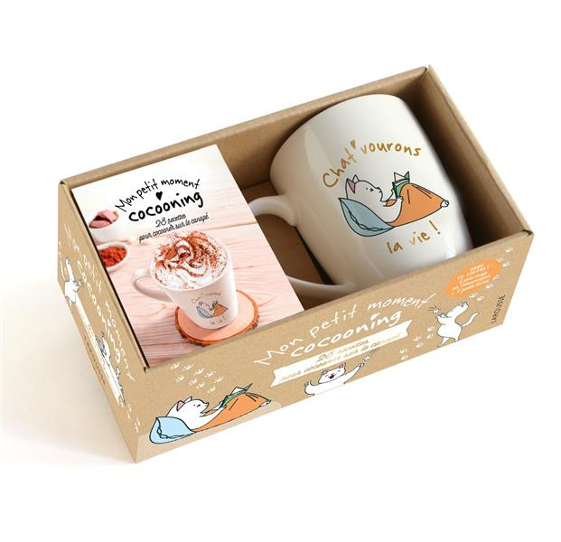Mon petit moment cocooning. Coffret avec 1 mug et 1 livret