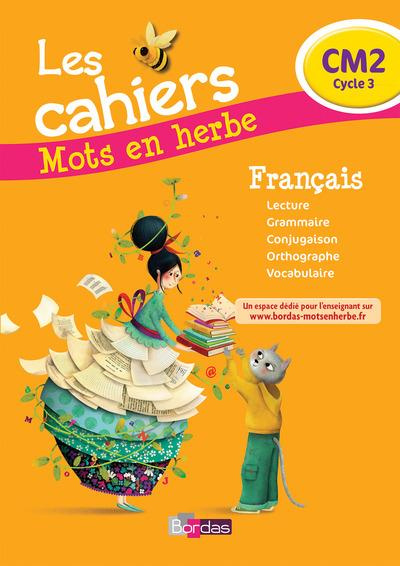 Français CM2 Mots en herbe. Les cahiers