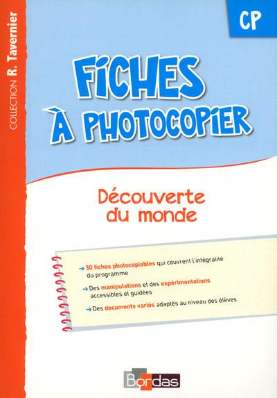 Fiches à photocopier Découverte du monde CP