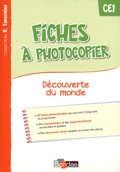 Fiches à photocopier Découverte du monde CE1