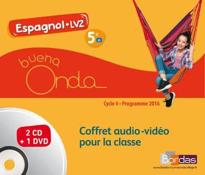 BUENA ONDA COLLEGE ESPAGNOL LV2 5E 2016 MATERIEL AUDIO-VIDEO COLLECTIF