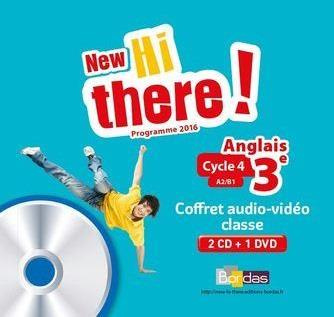 Anglais 3e A2/B1 New Hi there! Edition 2017 1 DVD 2 CD AUDIO