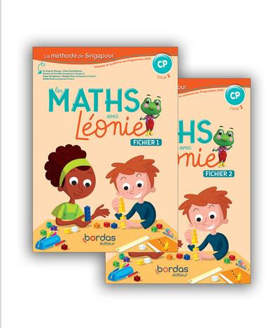 Les maths avec Léonie CP cycle 2. 2 volumes : Fichiers 1 & 2, Edition 2019