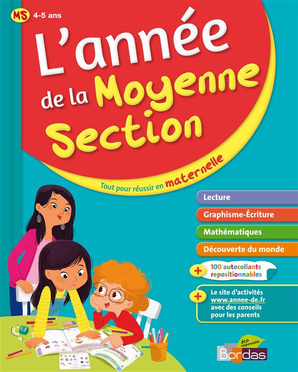 L'année de la Moyenne Section 4-5 ans