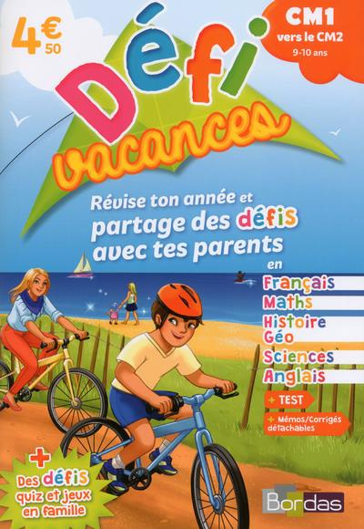 Défivacances CM1 vers CM2