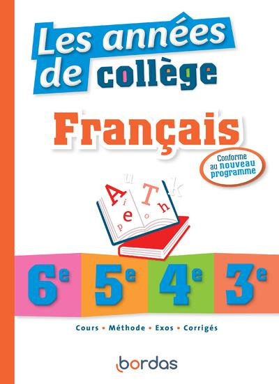 Les années de collège Français