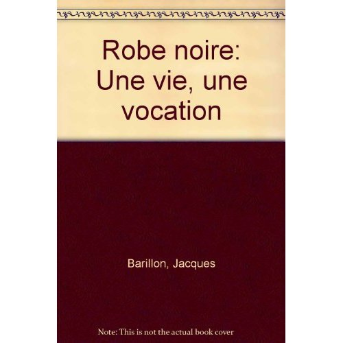 ROBE NOIRE. ENTRETIENS AVEC ROBERT HABEL.
