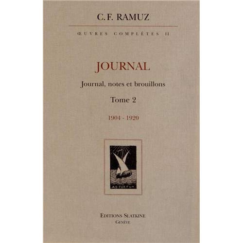 OEUVRES COMPLETES. JOURNAL. VOL2 1904-1920