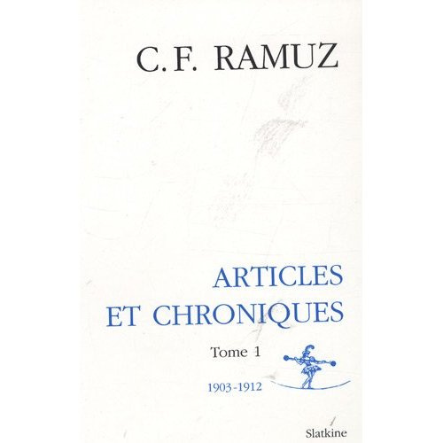 OEUVRES COMPLETES. ARTICLES ET CHRONIQUES. T1. 1903-1912. VERSION BROCHEE