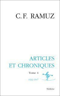 OEUVRES COMPLETES. ARTCLES ET CHRONIQUES T4. 1932-1947