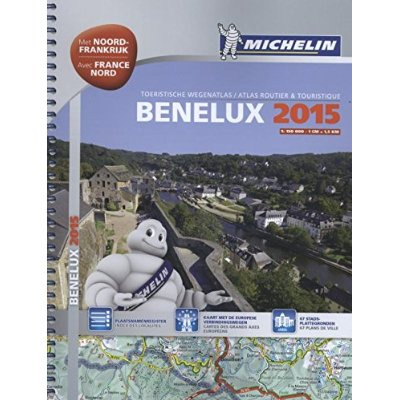 Benelux 2015 atlas routier et touristique 1-150000