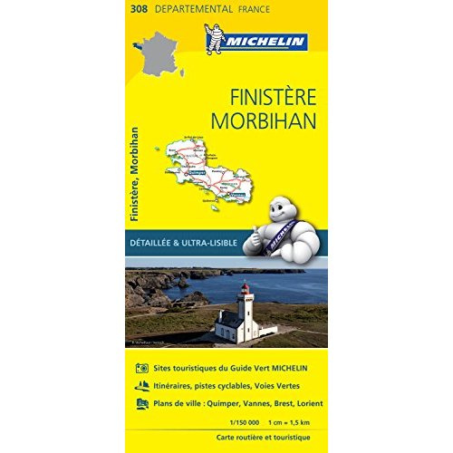 FINISTERE / MORBIHAN 11308 CARTE ' LOCAL ' ( FRANC