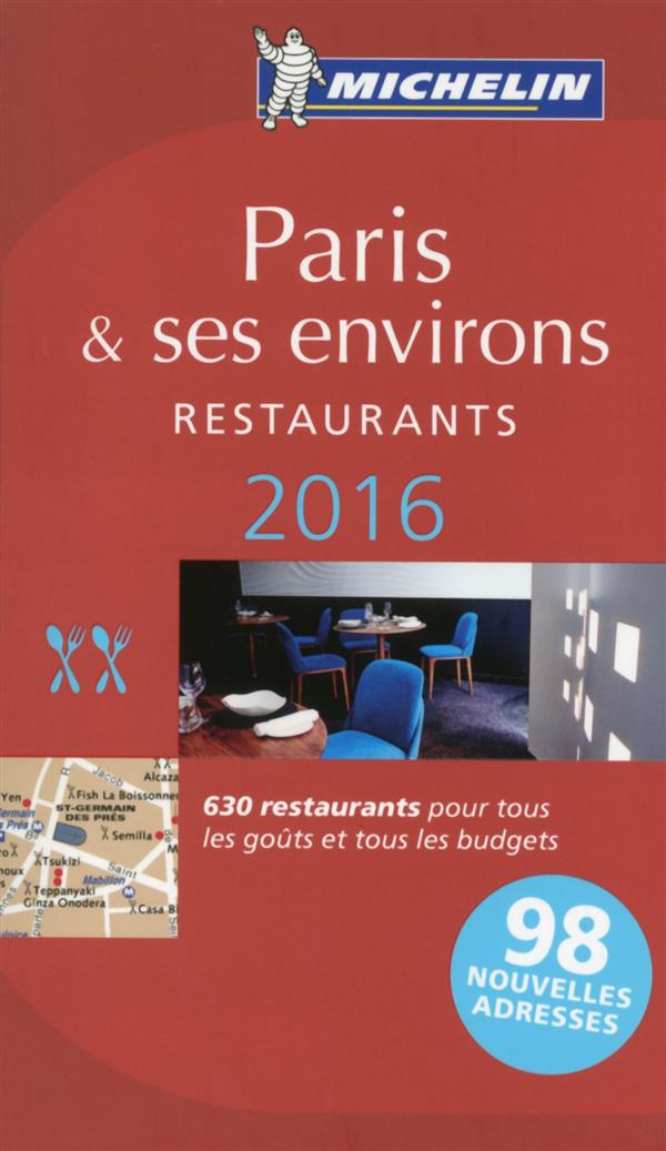 Paris et ses environs restaurants 2016