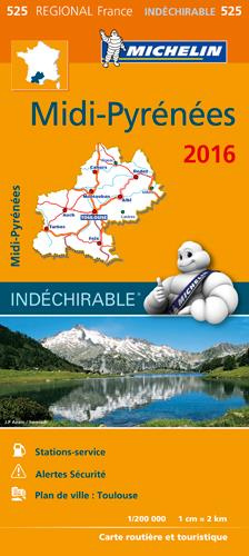 525 Midi-Pyrénées 2016 1-200000/Indéchirable / /Indéchirable