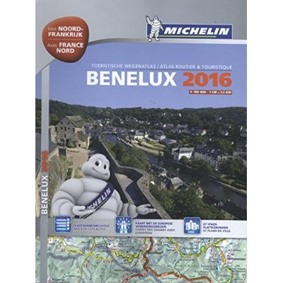 Benelux 2016 atlas routier et touristique avec France Nord 1 150000