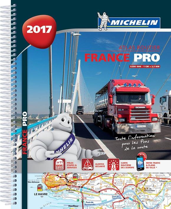 Atlas routier France 2017 Pro 1 250000