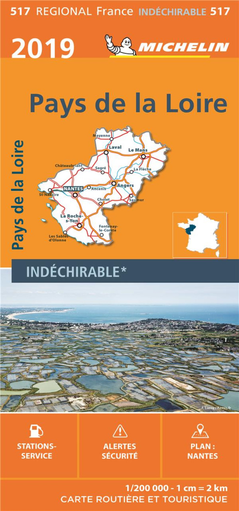517R Pays de la Loire 2019 1-200000 Indéchirable