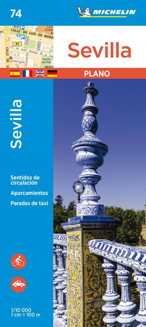SEVILLA 19074 PLAN MICHELIN PLATTEGROND