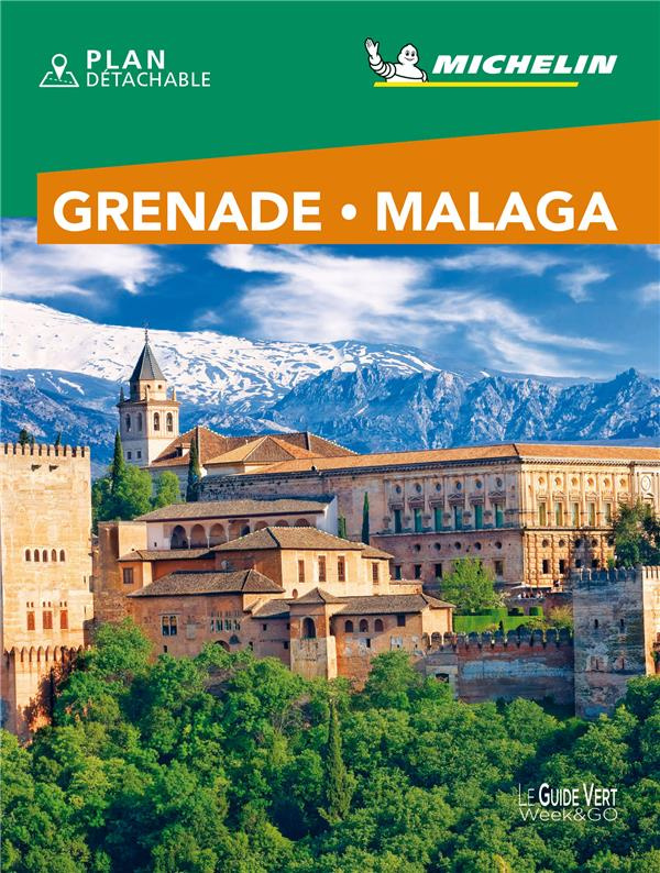 Grenade, Malaga. Edition 2021. Avec 1 Plan détachable