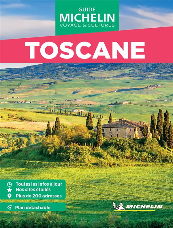 Toscane. Edition 2024. Avec 1 Plan détachable