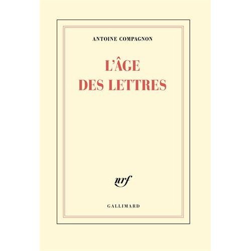 L'âge des lettres