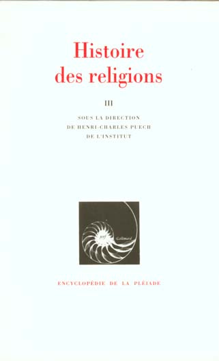 Histoire des religions. Tome 3