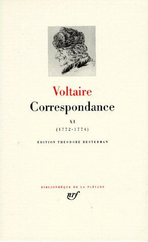Correspondance. Tome 11, Juillet 1772-Décembre 1774