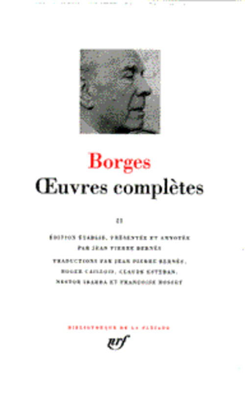 Oeuvres complètes / Borges Tome 1 : Oeuvres complètes