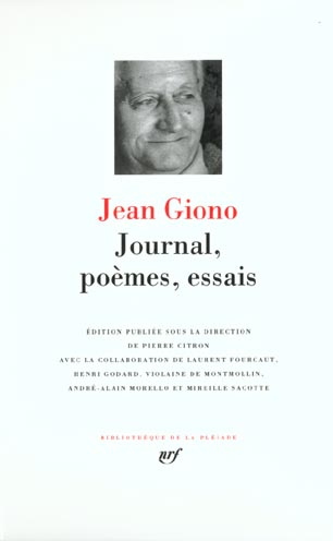 Journal, poèmes, essais