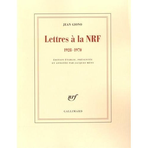 Lettres à la NRF 1928-1970
