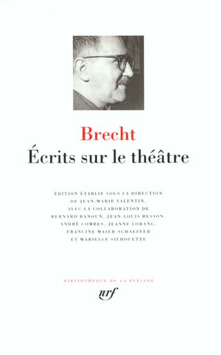 Ecrits sur le théâtre