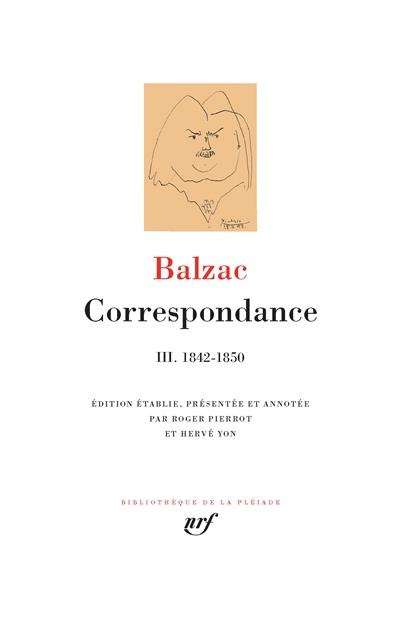Correspondance. Tome 3, 1842-1850