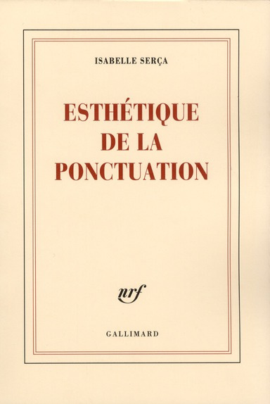 Esthétique de la ponctuation