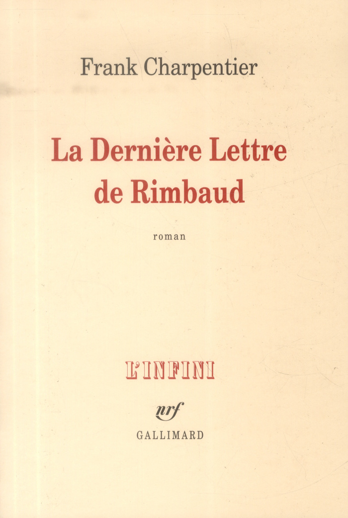 La dernière lettre de Rimbaud