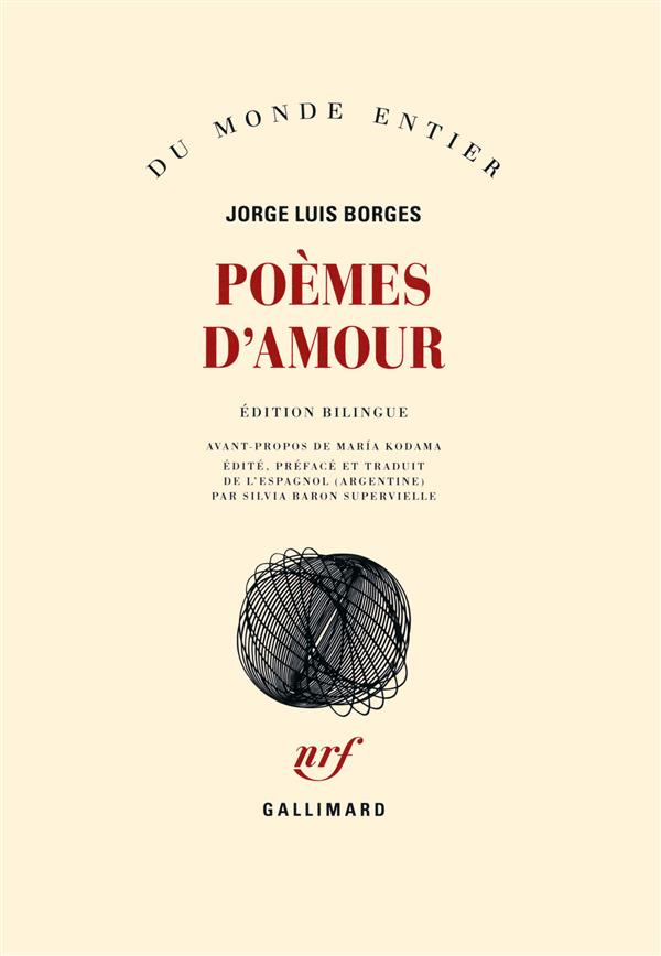Poèmes d'amour. Edition bilingue français-espagnol